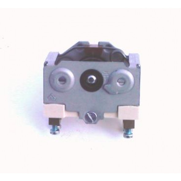 Schalter 0-1-0 2pol. 16A 250V Schraubklemmen Steatit