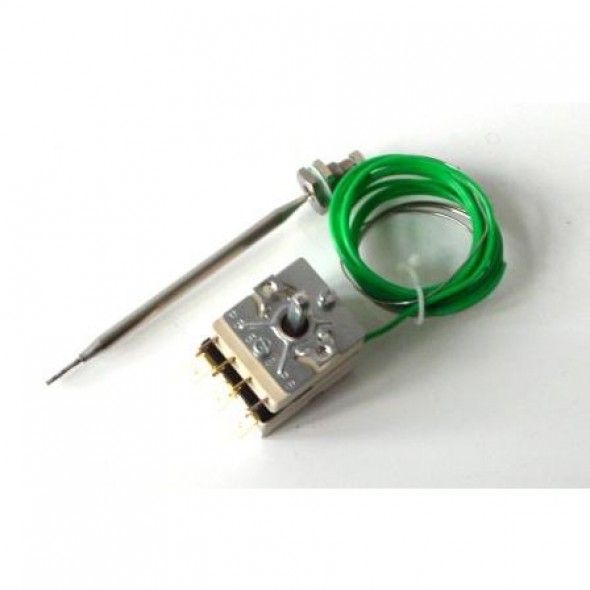 Thermostat  Schalter 30-110°C 1-polig F6 Kapillarrohrlänge 2420mm isol. Umsch.