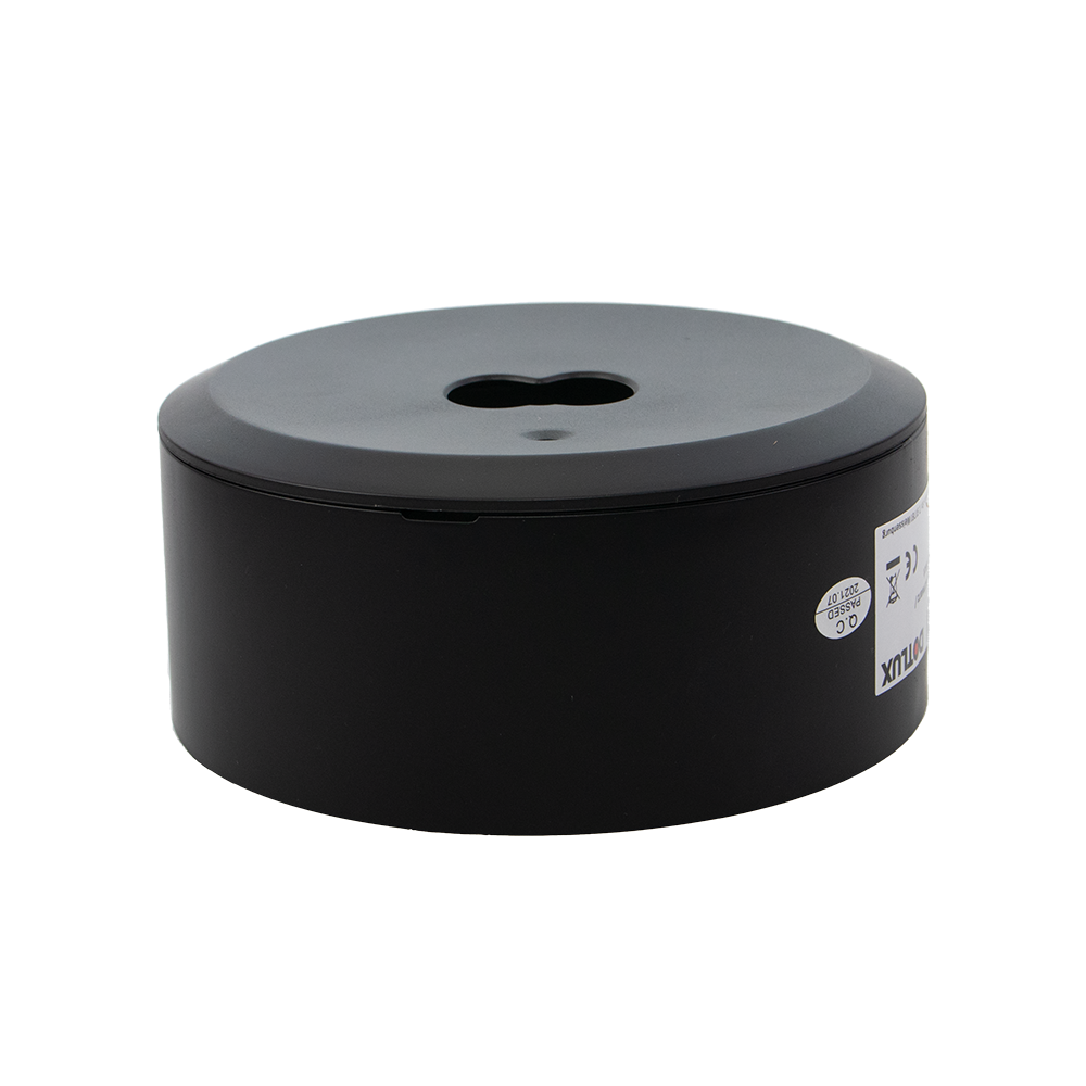 Schwarzes Gehäuse für DOTLUX LED-Sicherheitsleuchte EXITtop 3679-1 und 5098