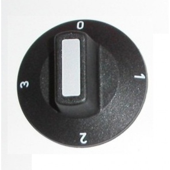 Griff 0-3 zu 4-Takt Schalter schwarz, Ø50mm, rechts steigend