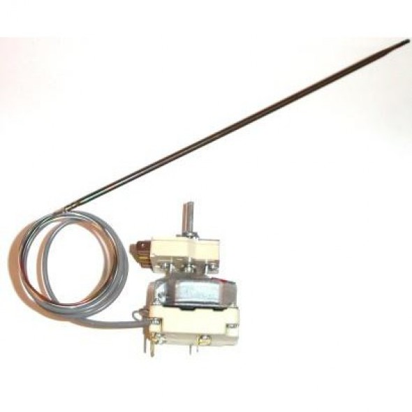 Thermostat Schalter 100-645°C 3-pol F3.9 Kapillarrohrlänge 1110mm isol.