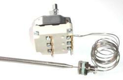 Thermostat  m.V-Schalter 30-85°C 1pol F6 Kapillarrohrlänge 870mm isol.